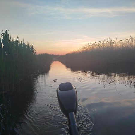 Pfahlbau Sunset I Toplage Elektroboot Inklusive ルスト エクステリア 写真
